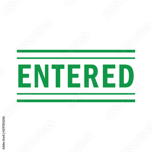  green entered rubber stamp flat education label minimalist design for digital and print projects
 Graphic Design Icons Making a Huge Impact on Visual Aesthetics