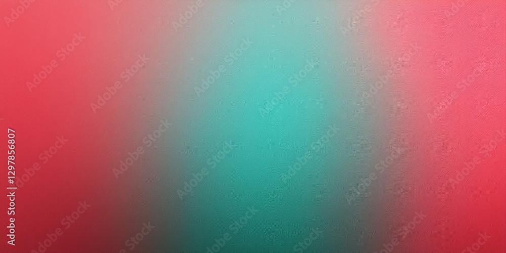 Obraz premium Gradient background with red and teal colors blending together