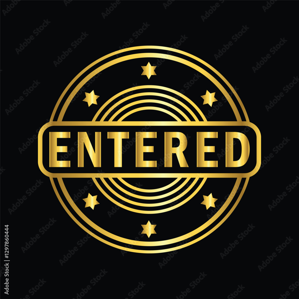 gold color entered rubber stamp , icon, flat, design, vector, illustrations, Graphic Design, education, style, trendy, collections gold color entered rubber stamp , icon, flat, design, vector, illustrations, Graphic Design, education, style, trendy, collections