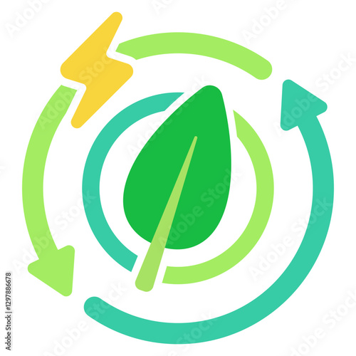Renewable Energy Icon