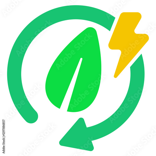 Renewable Energy Icon
