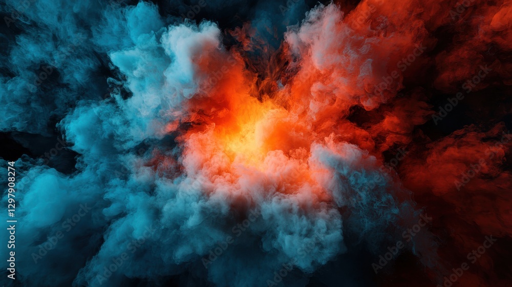 Creative Problem Solving concept. Explosive Idea Ignited Dramatic Abstract Concept of Creative Energy Burst Creative Problem Solving concept. Explosive Idea Ignited Dramatic Abstract Concept of Creative Energy Burst