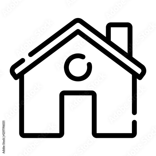 home Line Icon
