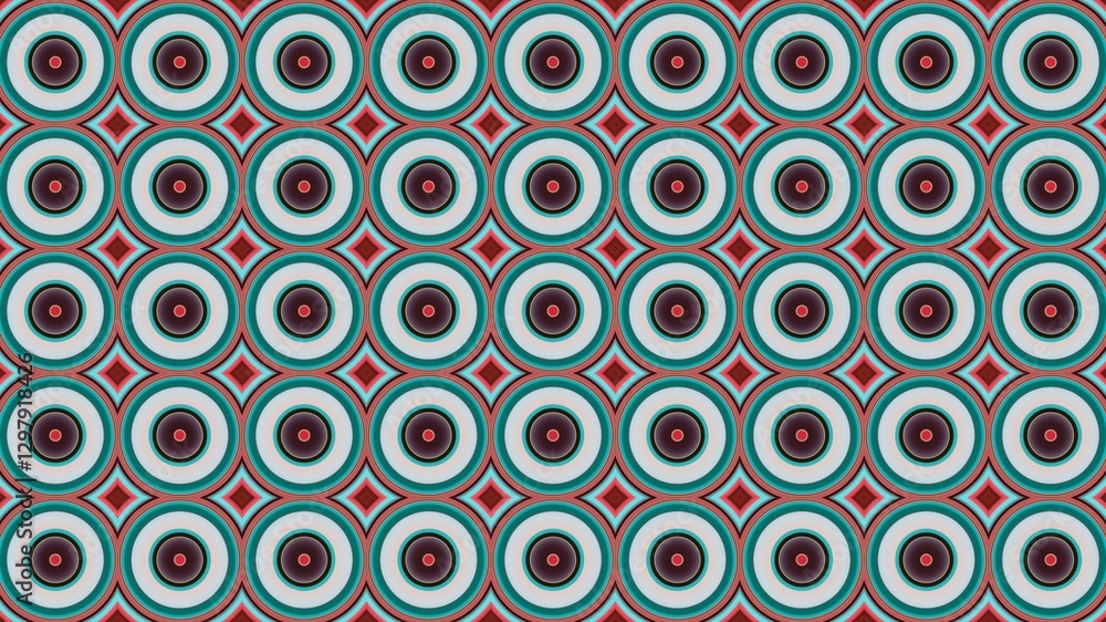 Fototapeta premium circle motif, circle pattern, symmetrical, circle lines, wall wallpaper
