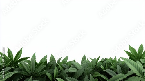 Lush Green Foliage: A vibrant expanse of lush green leaves create a refreshing and natural aesthetic. The diverse textures and forms of the foliage make a captivating image.