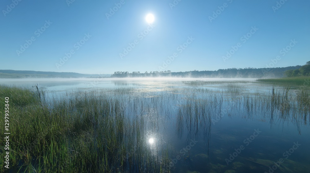 Fototapeta premium Serene Natural Beauty Across Different Seasons