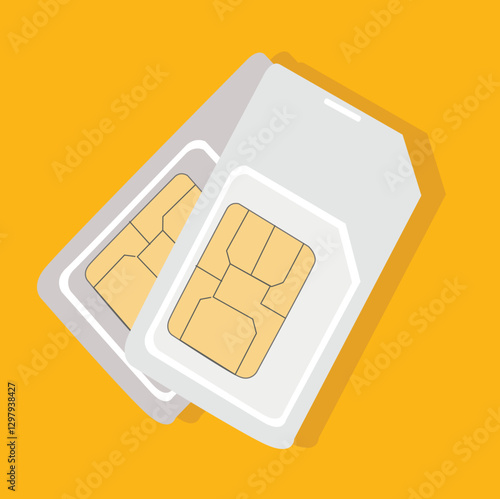 Mobile SIM cards.Simcard. Smart cell wireless