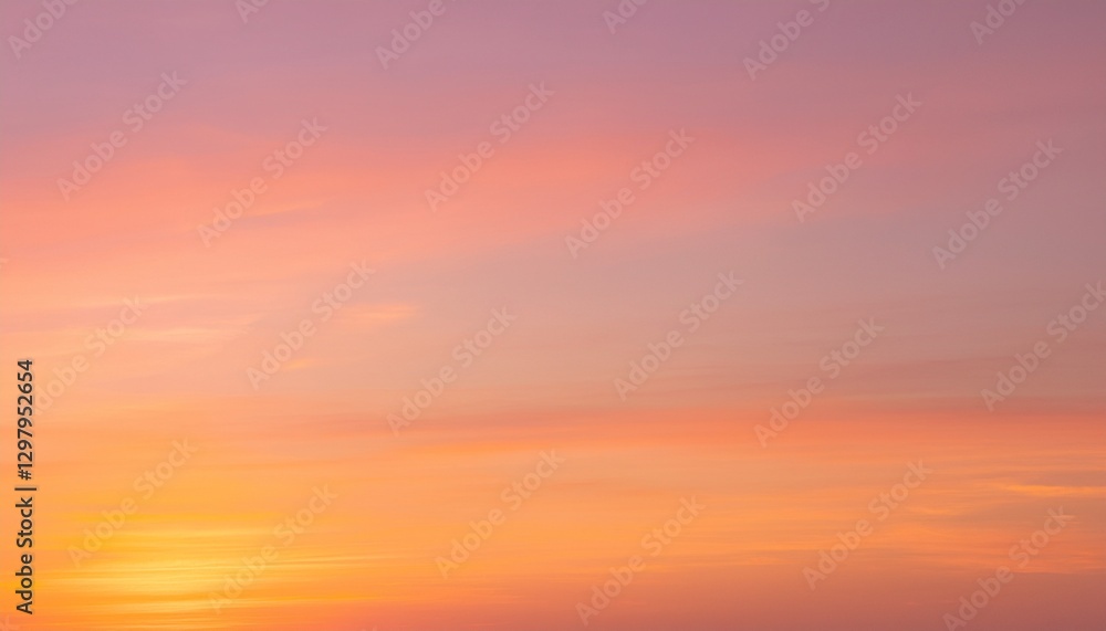 Fototapeta premium 바다에서 보는 저녁 노을