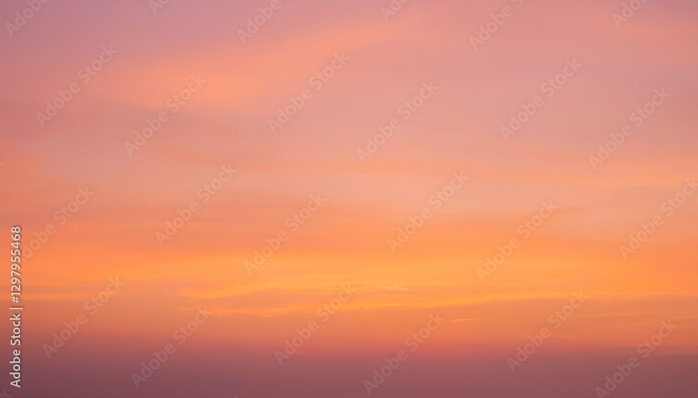 Fototapeta premium 바다에서 보는 저녁 노을