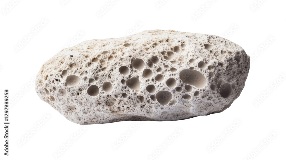 Porous Pumice Stone: A close-up of a porous pumice stone, with its distinctive rough surface and a multitude of air pockets, showcases its unique texture and natural formation. Porous Pumice Stone: A close-up of a porous pumice stone, with its distinctive rough surface and a multitude of air pockets, showcases its unique texture and natural formation.