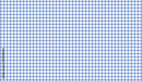 Gingham blue table cloth pattern. clothes, shirts, dresses, paper, bedding, blankets. seamless checkered pattern