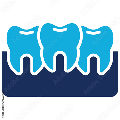 Crowded Teeth Icon