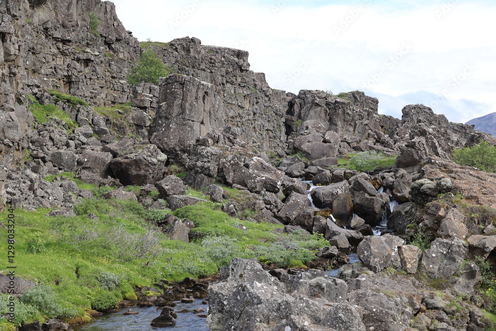 Öxara is a river in Iceland in Pingvellir National Park Öxara is a river in Iceland in Pingvellir National Park