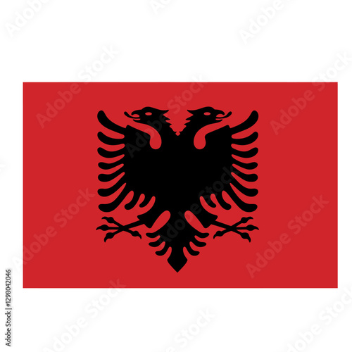 flag of albania