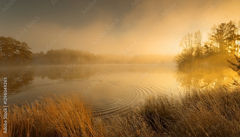 Misty morning lake: calm water with soft ripples & warm sunrise light. Serene & peaceful. Ideal for nature, calming backgrounds & tranquil designs.
Misty morning lake: calm water with soft ripples & warm sunrise light. Serene & peaceful. Ideal for nature, calming backgrounds & tranquil designs.