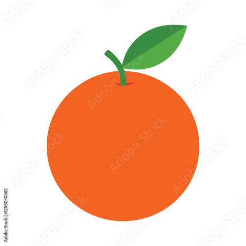 Orange design silhouette vector illustration
