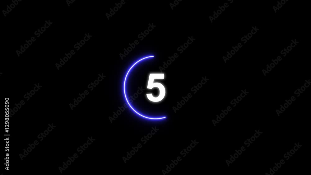 Neon Circle countdown timer ten seconds animation from 10 to 0 seconds on transparent background , 10 second countdown timer, Countdown video Neon Circle countdown timer ten seconds animation from 10 to 0 seconds on transparent background , 10 second countdown timer, Countdown video