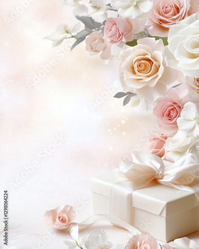 Mother’s Day Floral Elegance Floral arrangement with gift box