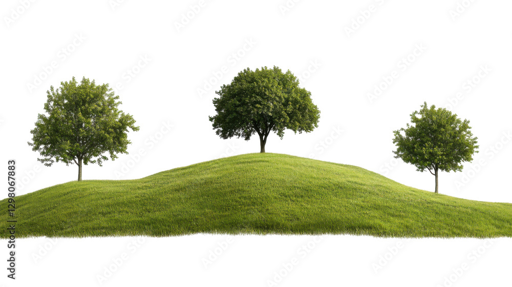 Fototapeta premium tree isolated on white background