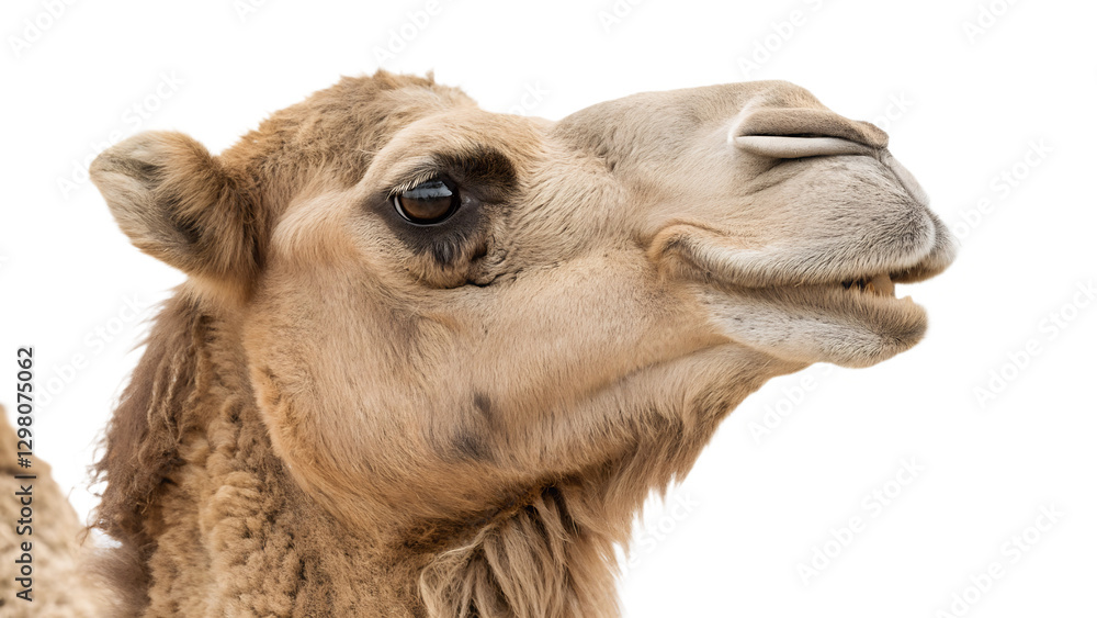 Fototapeta premium Camel Portrait. PNG.