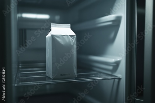 refrigerator with milk box