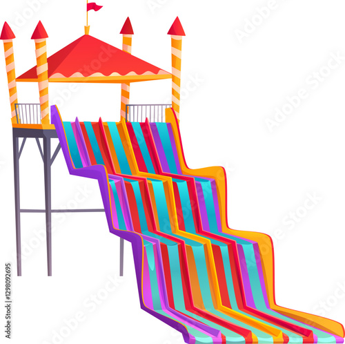 Amusement Park Slide