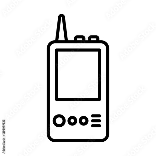 Quadro su tela Navigation icon vector