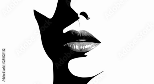 Pointed elegance: half of feminine grace