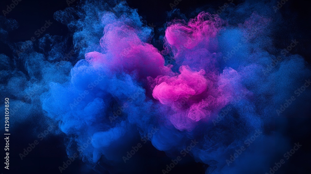 Abstract Blue Pink Ink Swirl Background Dynamic Colorful Vibrant Swirling Texture Design Element Digital Art Neon Glowing Powder Abstract Blue Pink Ink Swirl Background Dynamic Colorful Vibrant Swirling Texture Design Element Digital Art Neon Glowing Powder