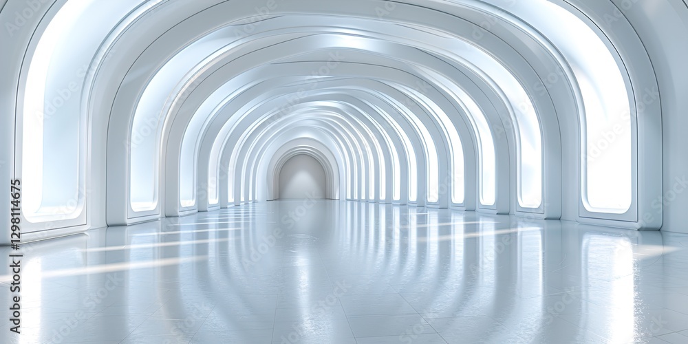 Obraz premium light in the tunnel