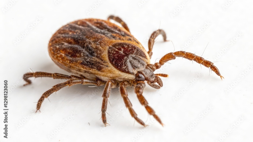Brown Dog Tick Close-up Brown Dog Tick Close-up