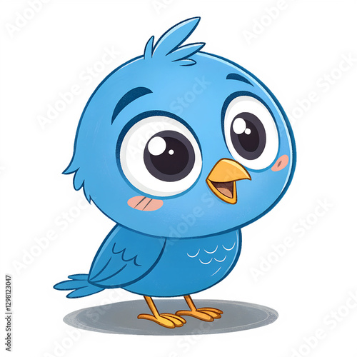 blue bird with blue eyes