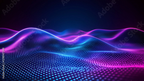 Wallpaper Mural Abstract inspired background digital grid  Torontodigital.ca