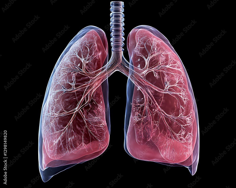 Human lungs, anatomy, medical, respiratory, system, 3D render, healthcare Human lungs, anatomy, medical, respiratory, system, 3D render, healthcare