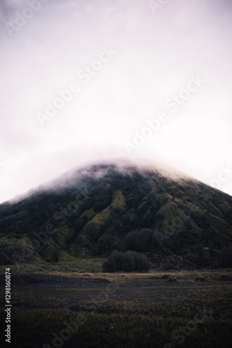 clouds over the mountains