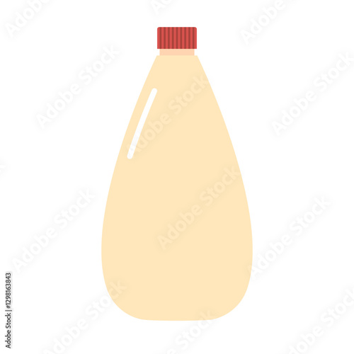 Flat design mayonnaise icon. Vector.