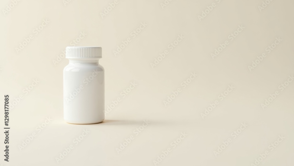 Pyridoxine. Bottle is empty and ready to be used for medicine Pyridoxine. Bottle is empty and ready to be used for medicine