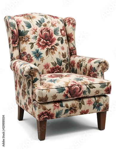 unbranded vintage retro arm chair armchair with an ugly flower pattern, mid century, dated furniture, interior design, thrift store find, retro pattern,
bold fabric, vintage home, ugly pattern, floral