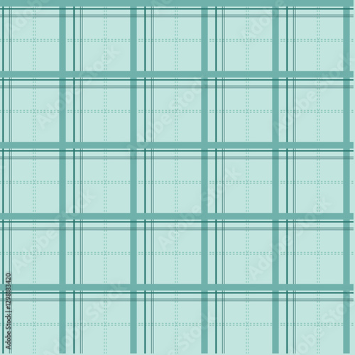 seamless pattern of monochrome green plaid