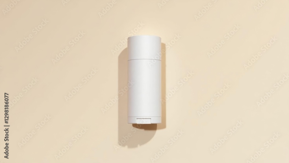 Brightening Deodorant. White tube is on wall next to wall Brightening Deodorant. White tube is on wall next to wall