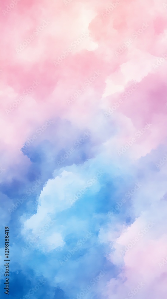 soft pastel mist with blended colors soft pastel mist with blended colors