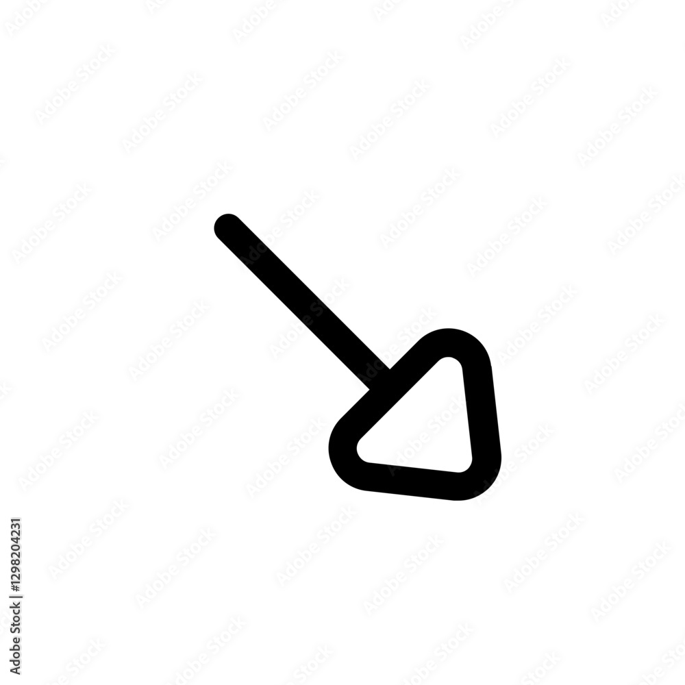bold down right line style, perfect for user interface projects bold down right line style, perfect for user interface projects