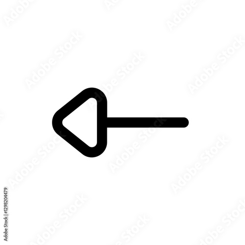bold left line style, perfect for user interface projects