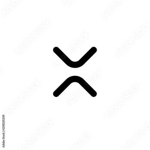 vertical mirror line style, perfect for user interface projects