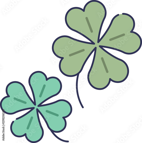 Clover Icon Illustrations