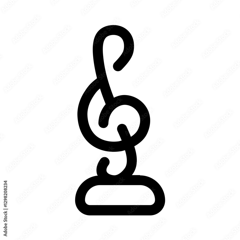 music trophy line style, perfect for user interface projects music trophy line style, perfect for user interface projects