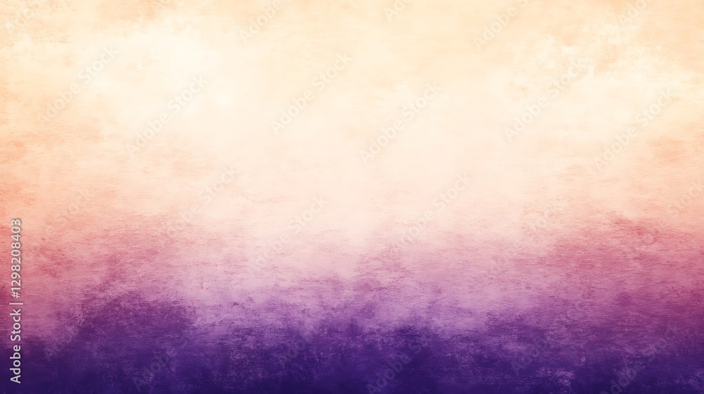 Obraz premium beige purple misty soft gradient background