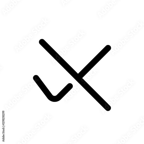 not check line style, perfect for user interface projects