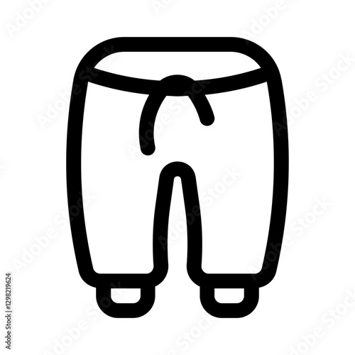 training pants line style, perfect for user interface projects