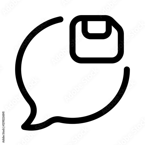 save message line style, perfect for user interface projects